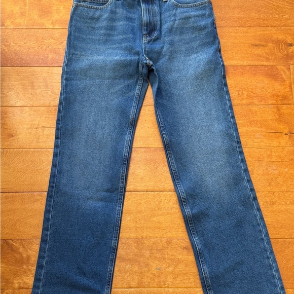 Lands' End Denim - Lands' End Men's Straight Blue Jeans